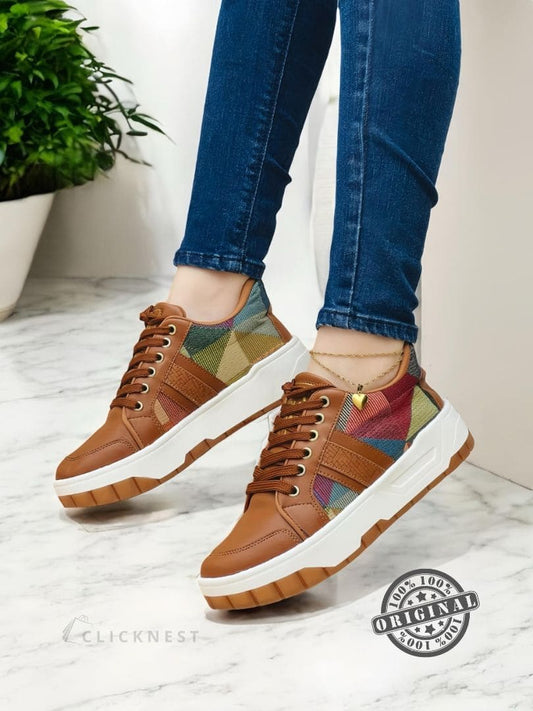 Tenis Bolichero Fashion Mujer
